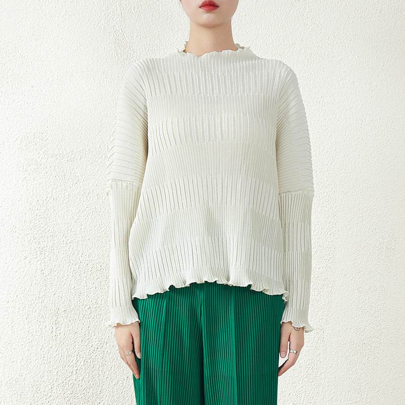 Early Autumn Plus Size Loose Long Sleeve Top - Stylish & Comfortable - Buy Center