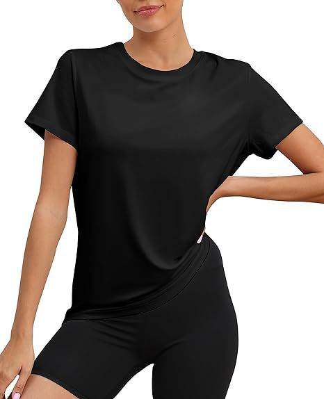 European & American Casual T-Shirt for Ladies - Stylish Round Neck Fit - Buy Center