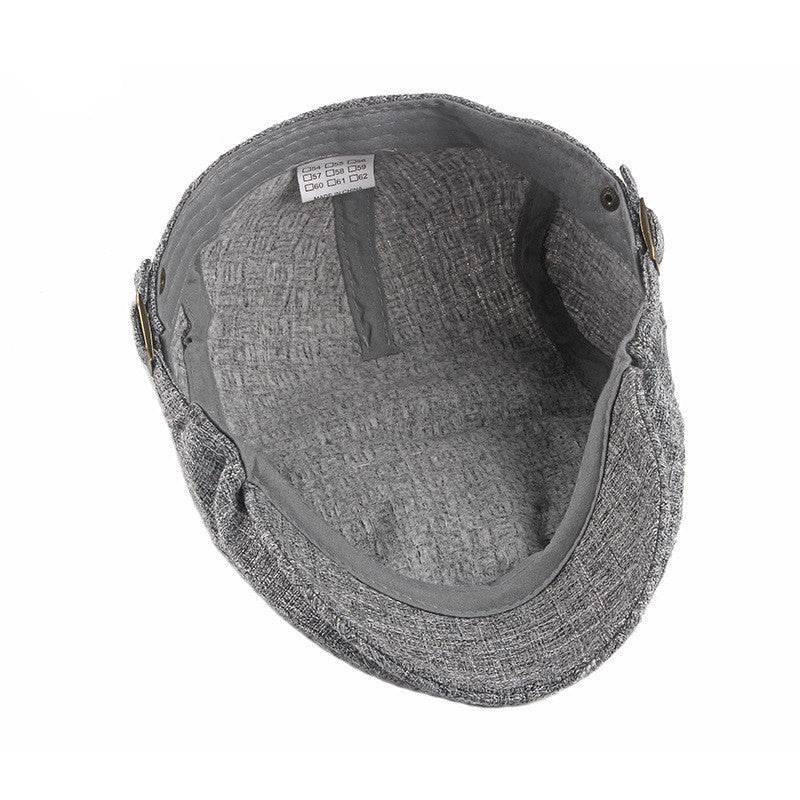 Men's British Retro Breathable Hat - Lightweight Stylish Sun Protection - Buy Center