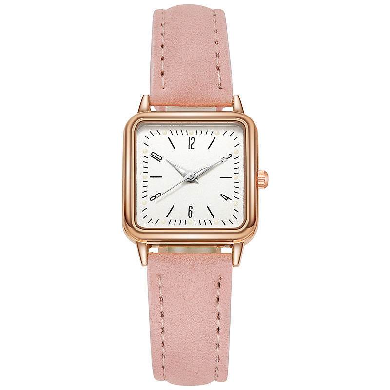 Women's Luminous Small Square Quartz Watch - Stylish Everyday Accessory - Buy Center