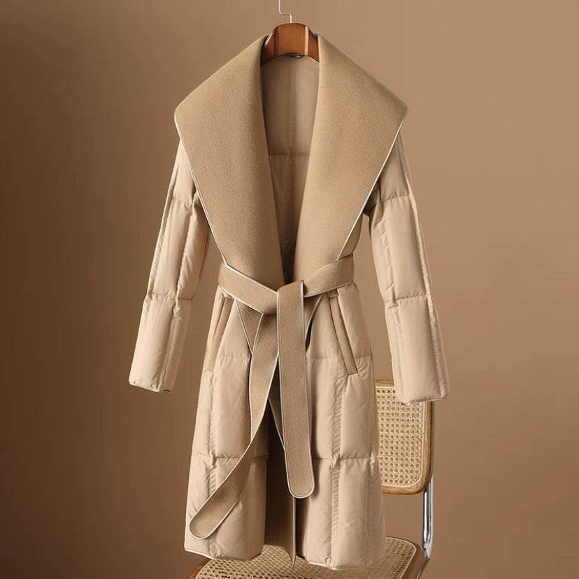 Women's White Duck Down Jacket - Stylish & Warm Winter Coat 2025 - Buy Center