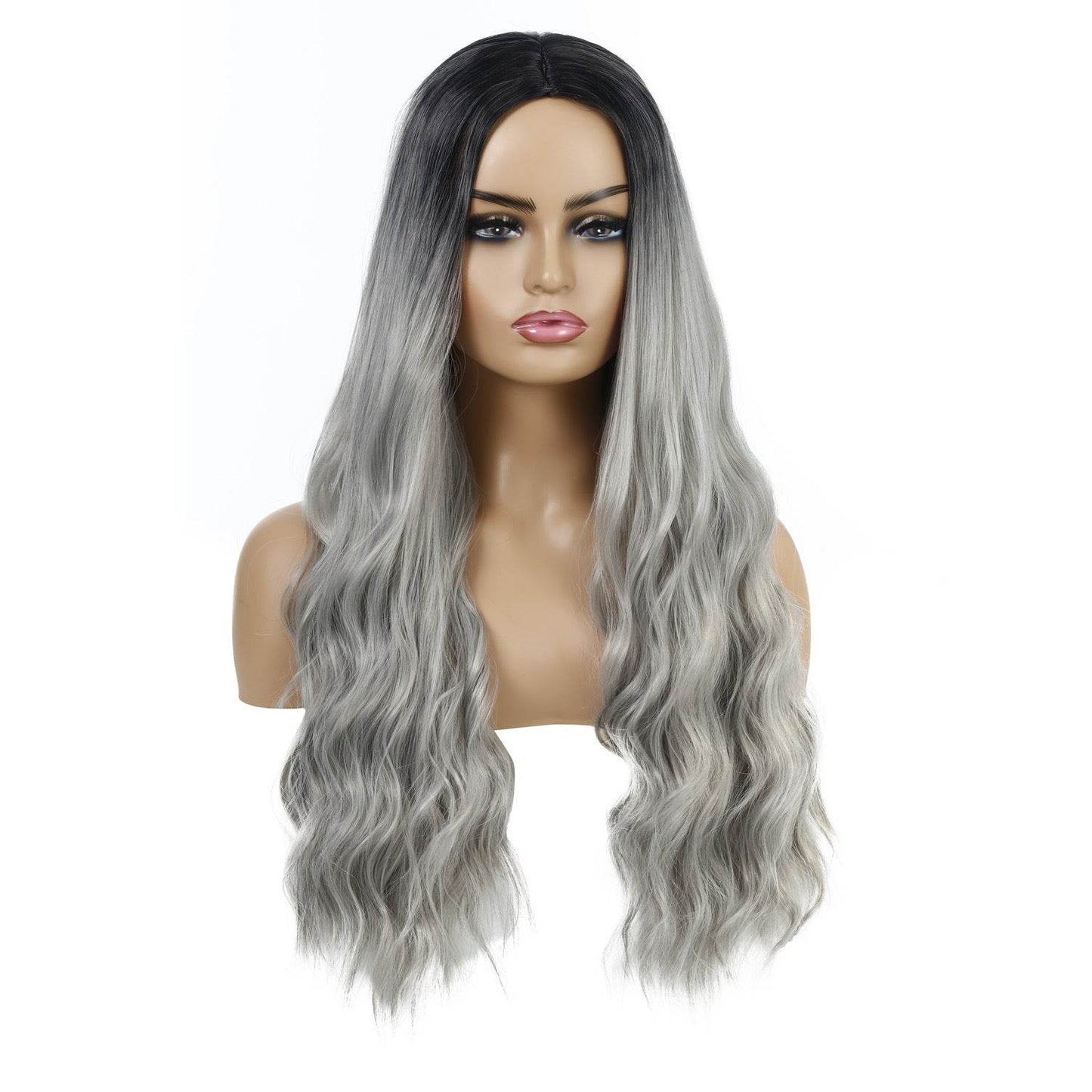 Wavy Curly Human Hair Wig - Trendy European & American Styles 2025 - Buy Center