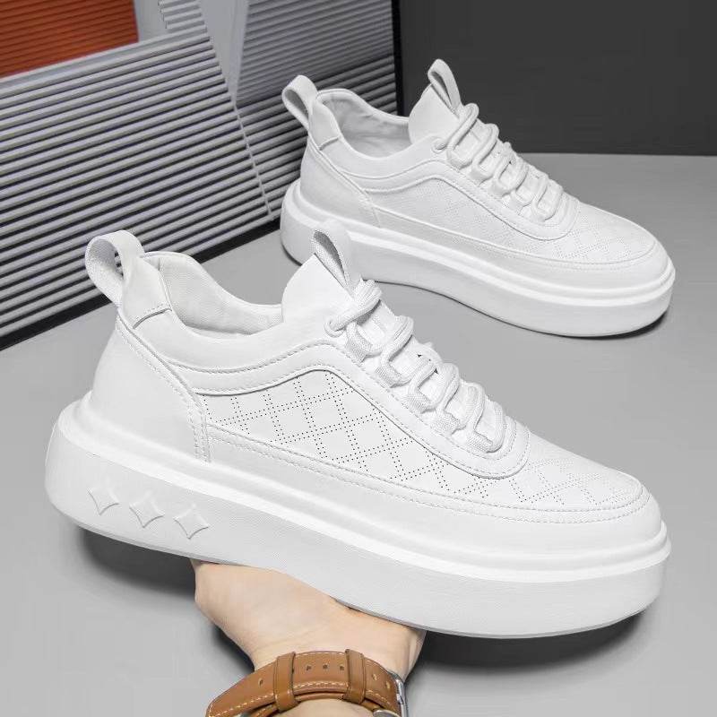British Style Casual Board Shoes - Thick Soled & Breathable Comfort - Buy Center