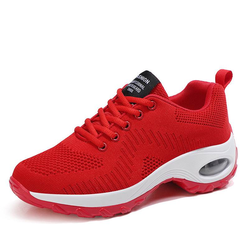 Women's Round Toe Lace-Up Mesh Sneakers - Stylish & Breathable Comfort - Buy Center