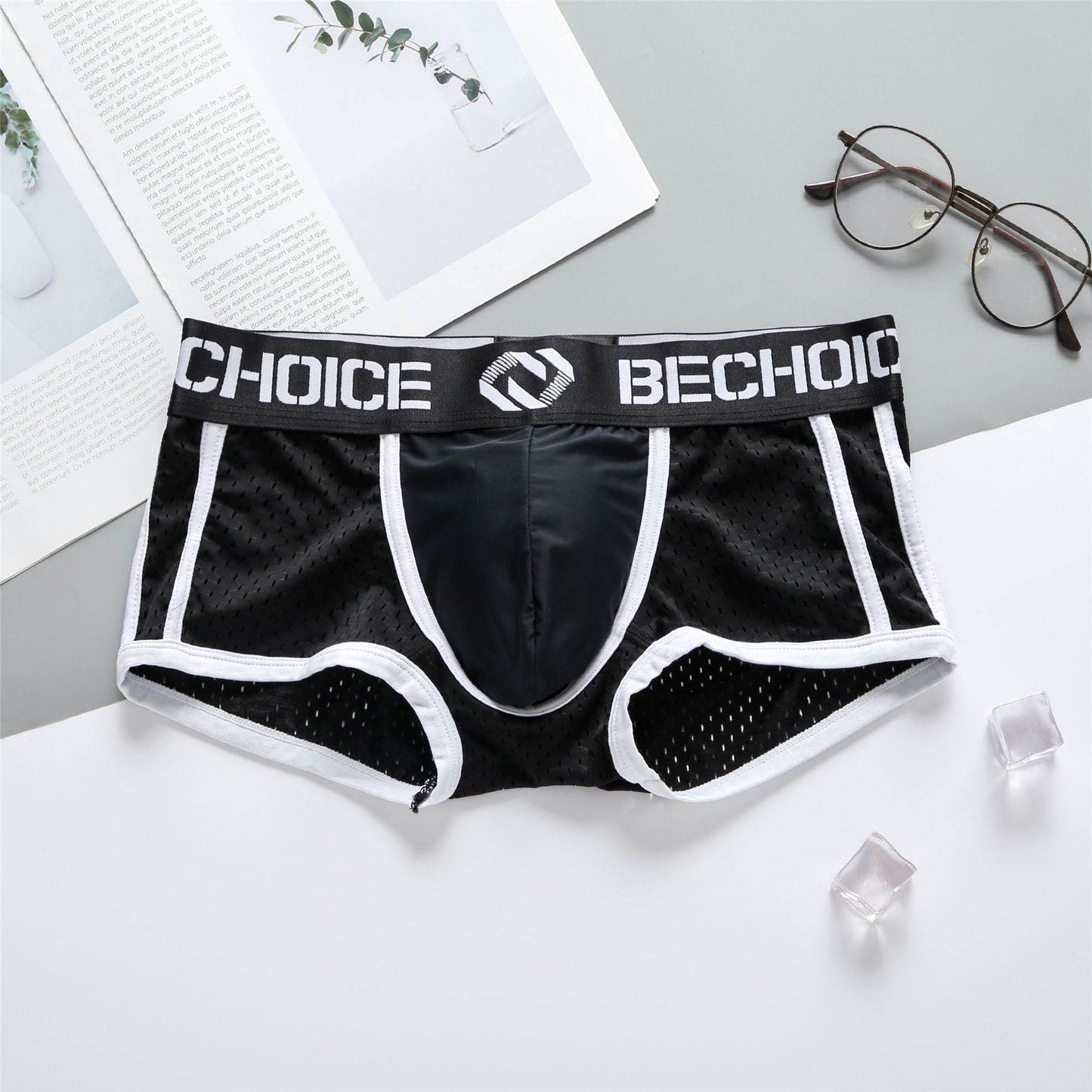 Low Waist Men's Boxers - Breathable, Quick Drying & Antibacterial Comfort - Buy Center