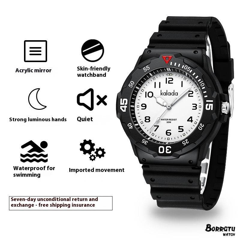 Men's Sports Luminous Quartz Watch - Stylish, Durable, 5-Year Warranty - Buy Center