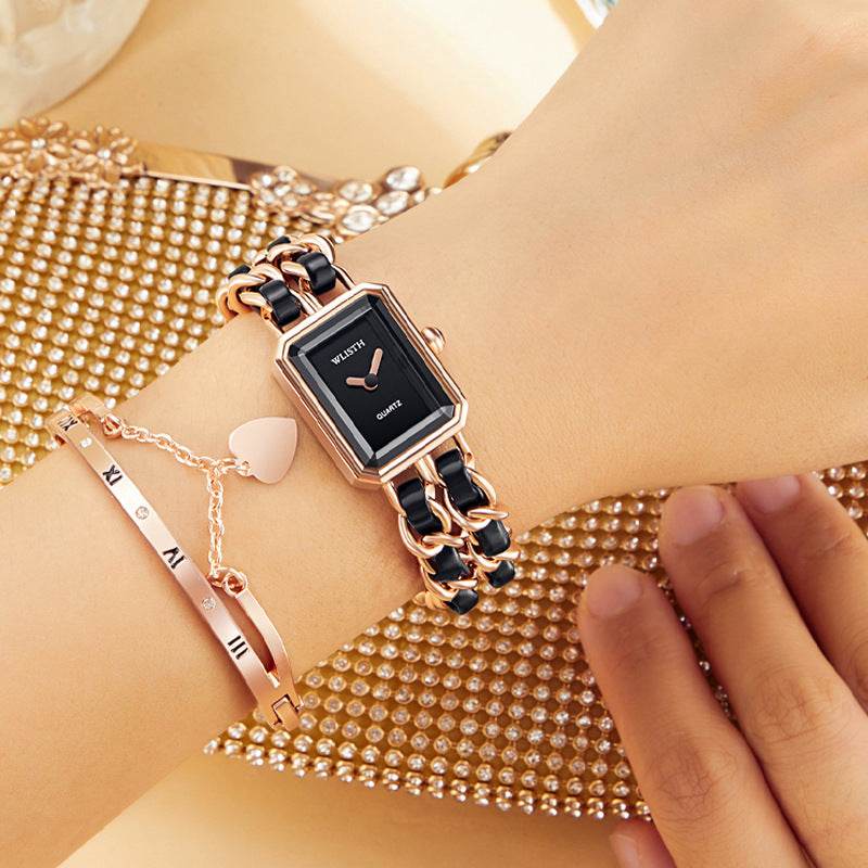 Fashionable Waterproof Quartz Watch for Ladies - Trendy Bracelet Style 2025 - Buy Center