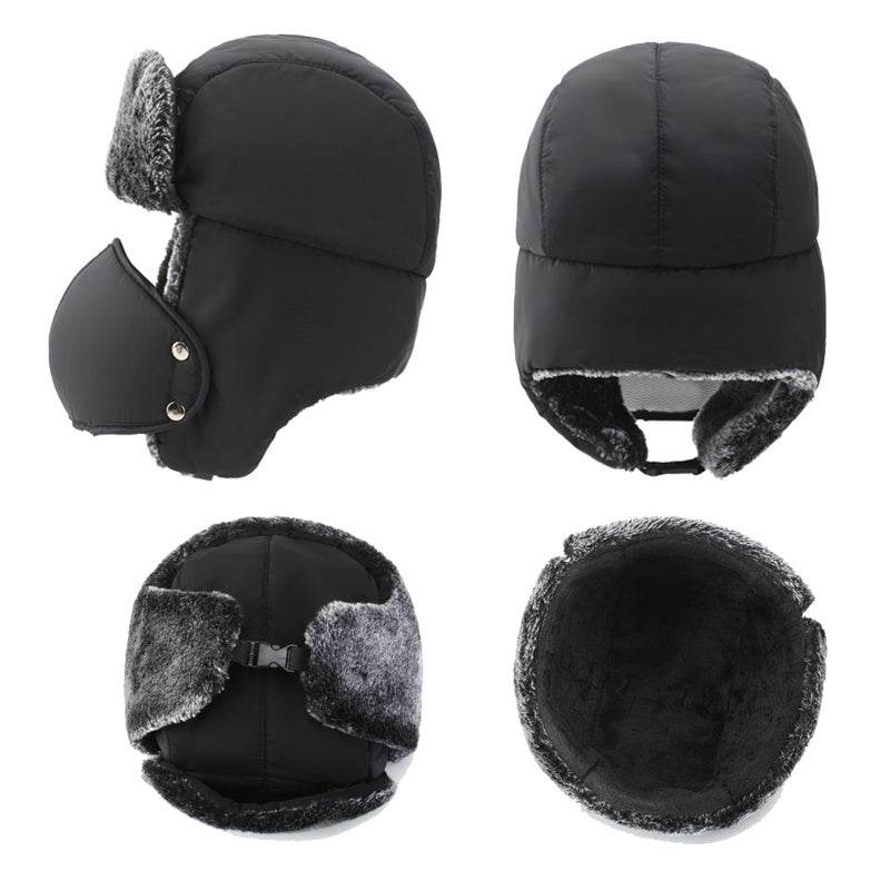 Winter Lei Feng Bomber Hat - Casual Cotton Style for Men & Women - Buy Center