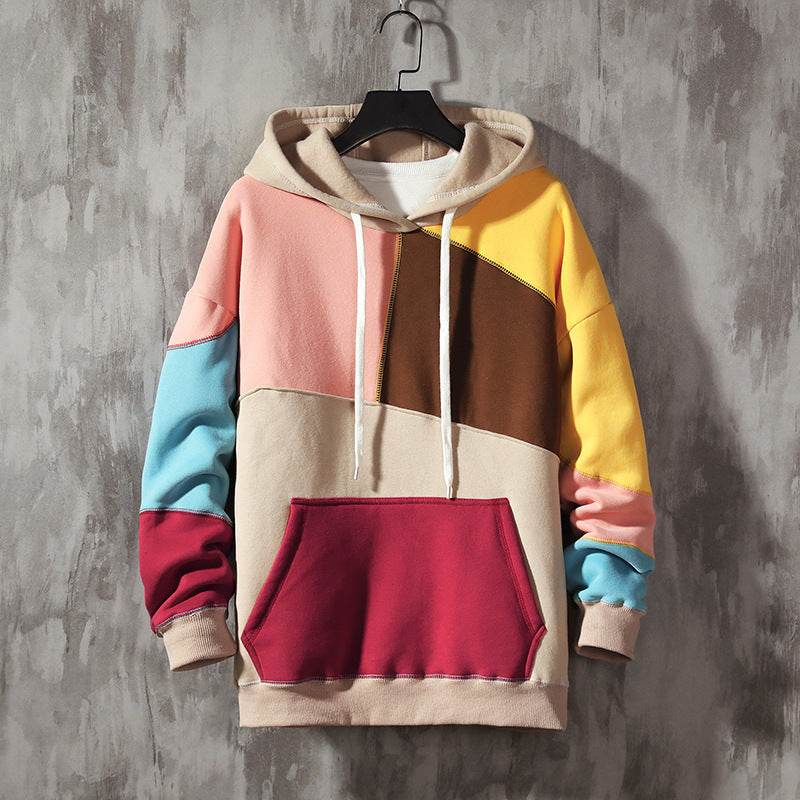 Large Size Fleece-Lined Pullover Top - Men's Casual Winter Hoodie - Buy Center