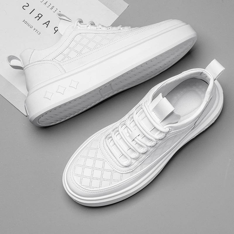British Style Casual Board Shoes - Thick Soled & Breathable Comfort - Buy Center