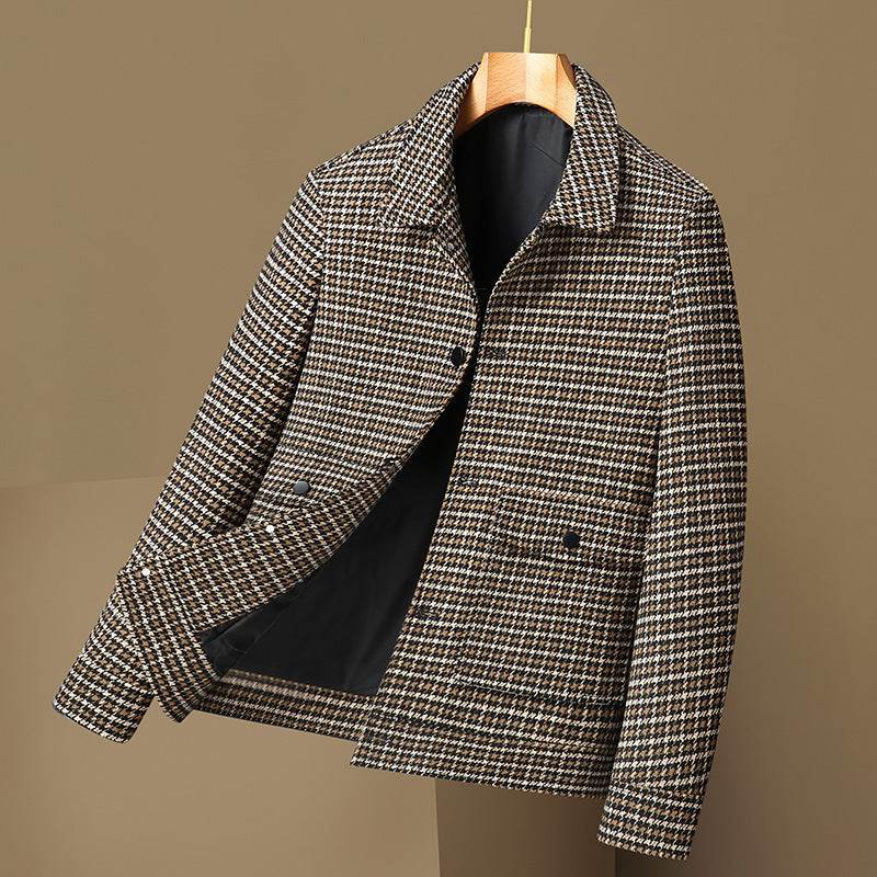 Casual Plus-Sized Loose Top Jacket - Stylish Men's Autumn Wear - Buy Center