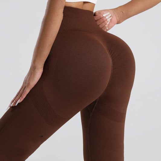 Stylish High Waist Fitness Pants - Seamless Leggings for Active Women - Buy Center