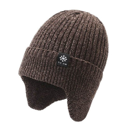 Fashion Men's Winter Wool Hat - Fleece-Lined & Stylish for Cold Weather - Buy Center