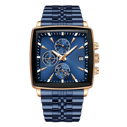 High-End Smart Men's Watch - Waterproof, Multifunctional & Stylish Glow - Buy Center