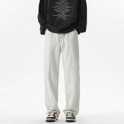 Autumn & Winter Fleece-Lined Baggy Trousers - Stylish Casual Comfort - Buy Center