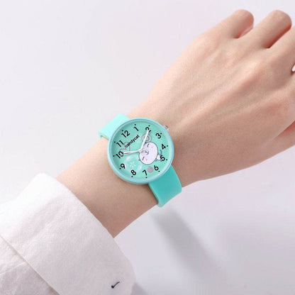 Children's Silicone Love Kitty Watch - Cute, Durable & Water-Resistant - Buy Center