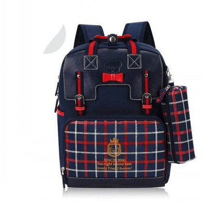 Korean Style Cute Girls Backpack - Waterproof PU Leather, Trendy 2025 - Buy Center