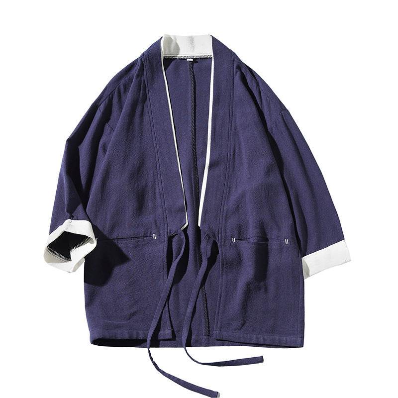 Yuyue Loose Robe Jacket - Premium Hemp Cardigan for Summer Relaxation - Buy Center