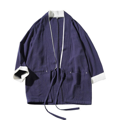 Yuyue Loose Robe Jacket - Premium Hemp Cardigan for Summer Relaxation - Buy Center