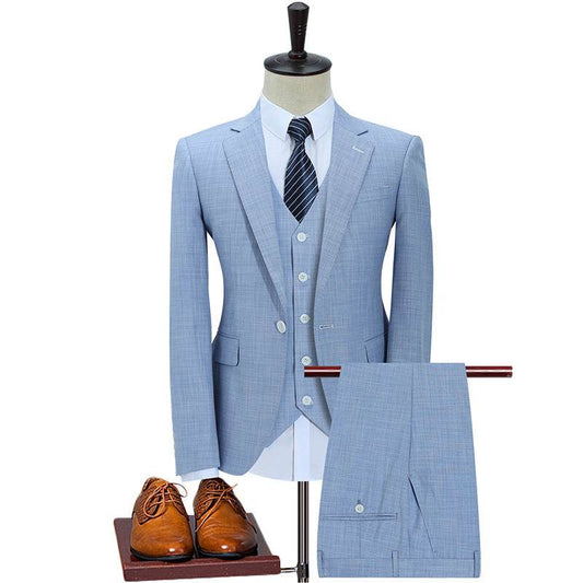 Men's Genuine Leather Suit - Stylish Business Casual & Formal Wear 2025 - Buy Center