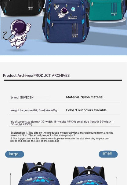 Spine Protection Backpack for Boys & Girls - Waterproof Comfort Design - Buy Center