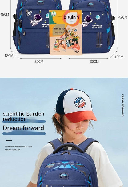 Spine Protection Backpack for Boys & Girls - Waterproof Comfort Design - Buy Center