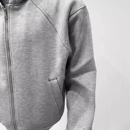 Trendy Loose Retro Zipper Cardigan Sweater - Stylish Winter for Men - Buy Center