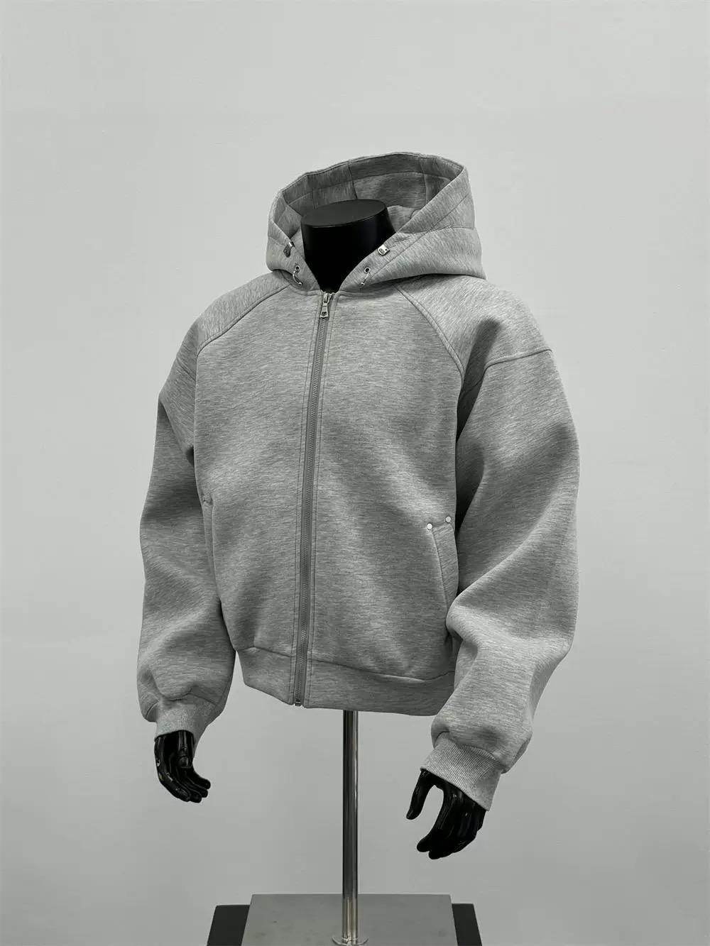 Trendy Loose Retro Zipper Cardigan Sweater - Stylish Winter for Men - Buy Center