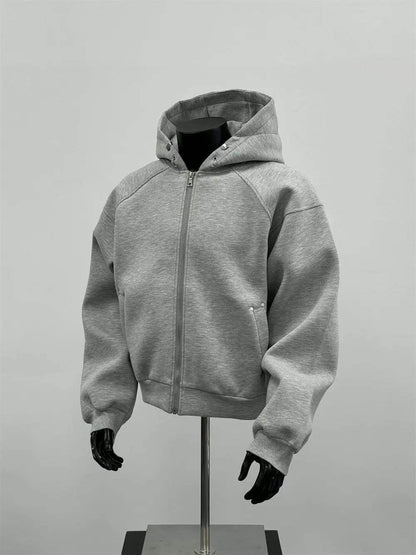 Trendy Loose Retro Zipper Cardigan Sweater - Stylish Winter for Men - Buy Center