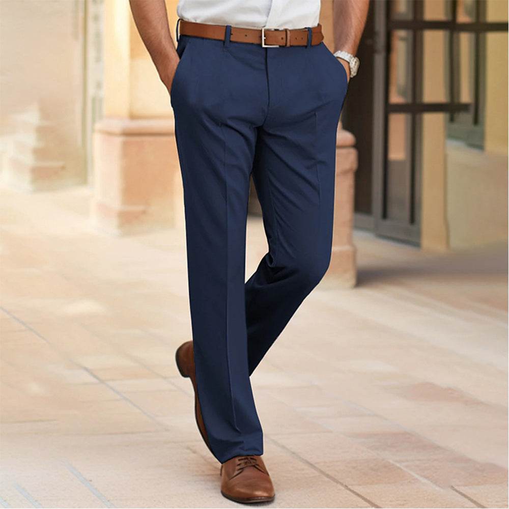 Buycenter Men's Checkered Striped Casual Pants - Fashionable & Comfortable - Buy Center