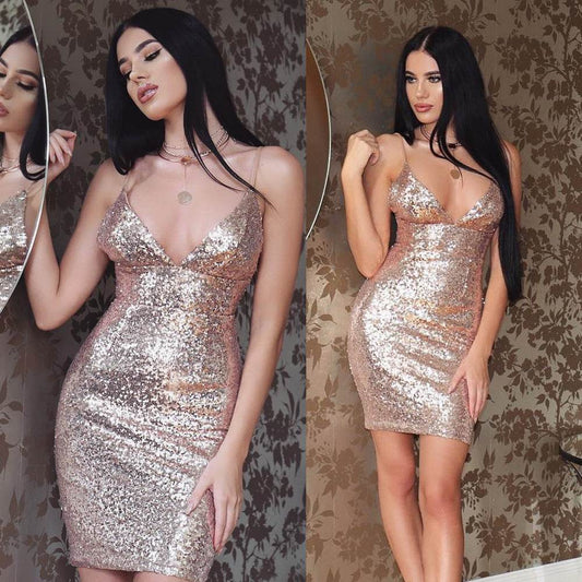 Stunning Strap Sequin Dress - Flattering Bridesmaid Style for 2025 - Buy Center