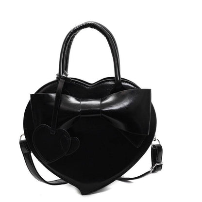Buycenter Bow Heart Crossbody Bag - Fashionable Portable Messenger Bag - Buy Center