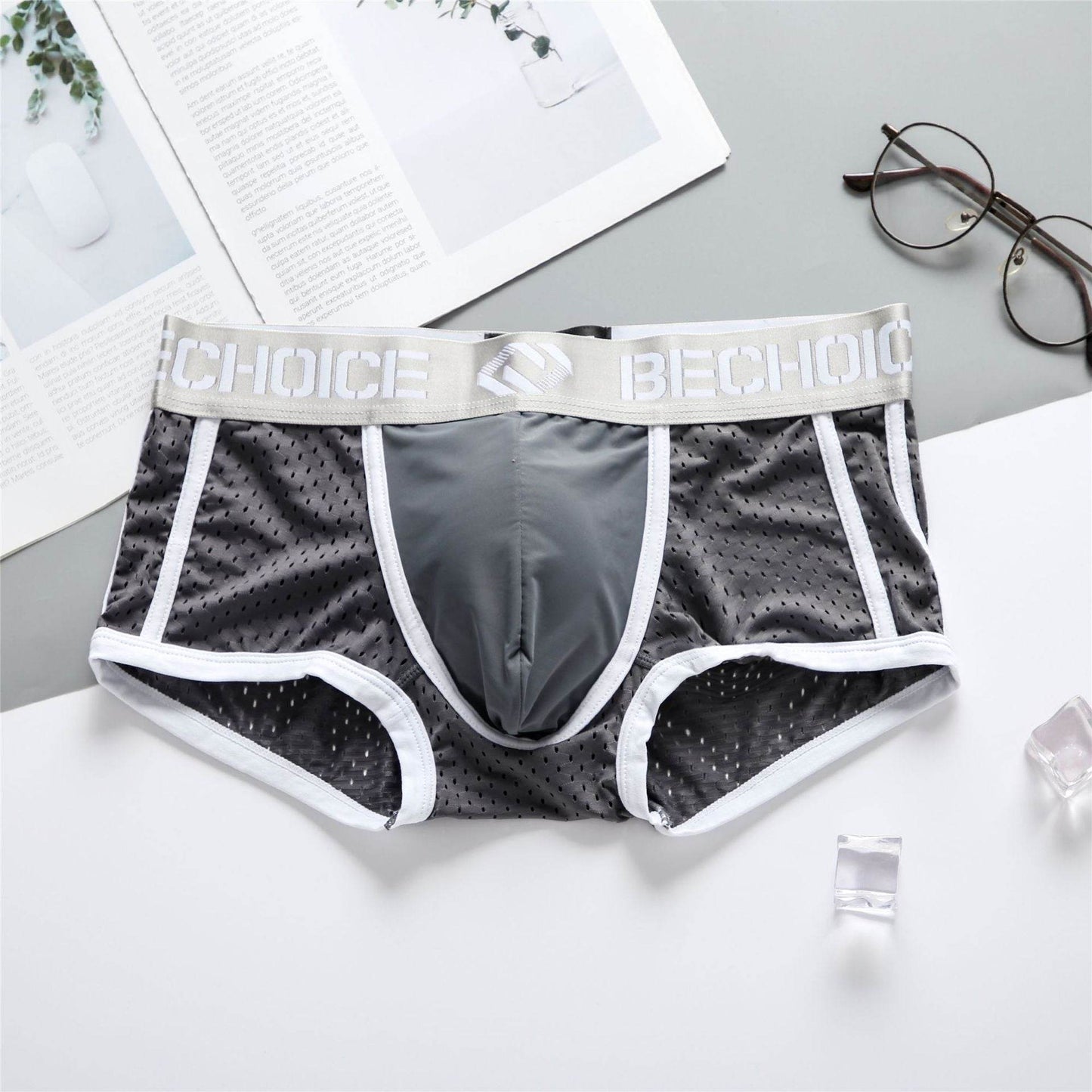 Low Waist Men's Boxers - Breathable, Quick Drying & Antibacterial Comfort - Buy Center