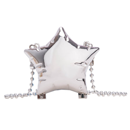 Zinc Alloy Mini Crossbody Bag - Stylish Heart Design for Modern Women - Buy Center