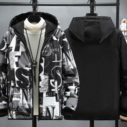 Men's Autumn Winter Coat - Two-Sided Fashion & Zipper Pockets 2025 - Buy Center