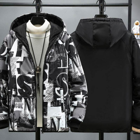 Men's Autumn Winter Coat - Two-Sided Fashion & Zipper Pockets 2025 - Buy Center