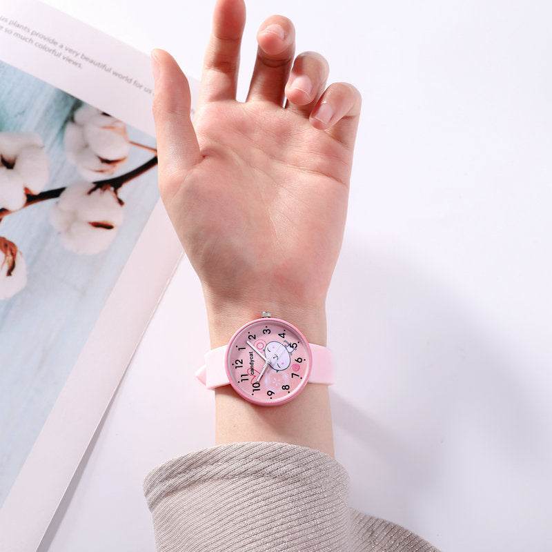 Children's Silicone Love Kitty Watch - Cute, Durable & Water-Resistant - Buy Center