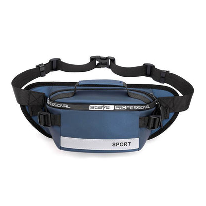 Reflective Waterproof Waist Bag for Men - Stylish Travel & Hiking Pack - Buy Center