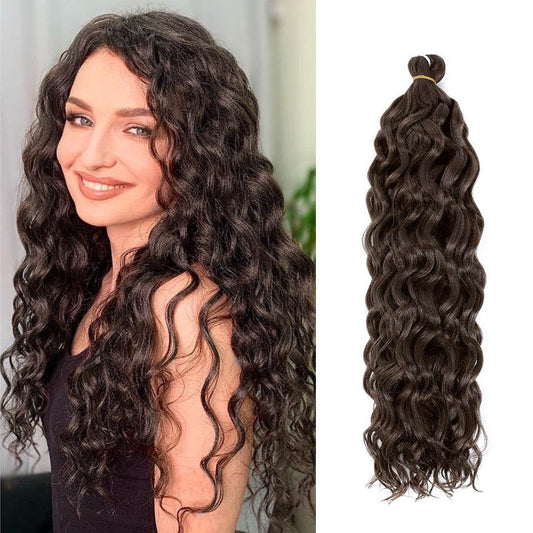 Hawaii Ocean Wave Crochet Hair - Medium Long Silk Texture Wig 2025 - Buy Center