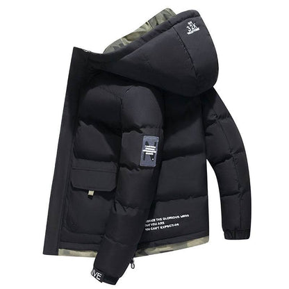Men's Cotton-Padded Coat - Stylish Parka for Autumn & Winter 2025 - Buy Center