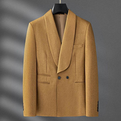 Casual Slim Fit English Style Suit Jacket - Elegant Blazer for Men - Buy Center