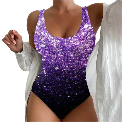 Women’s Seaside Beach Swimsuit - 3D Contrast Stylish One-Piece S-4XL - Buy Center