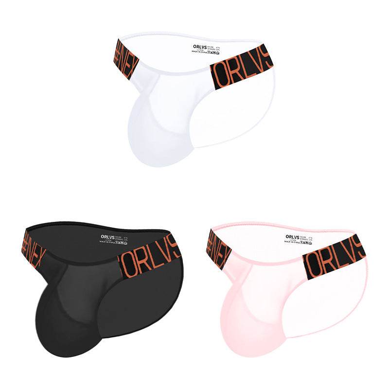 Transparent High Fork Men's Briefs - Low Waist Sports Panties for Comfort - Buy Center