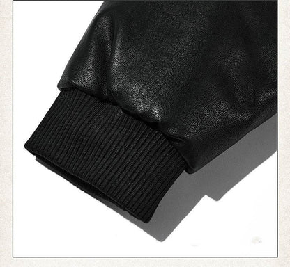 Women's Vintage Leather Coat - Stylish Loose Fit PU Jacket for 2025 - Buy Center