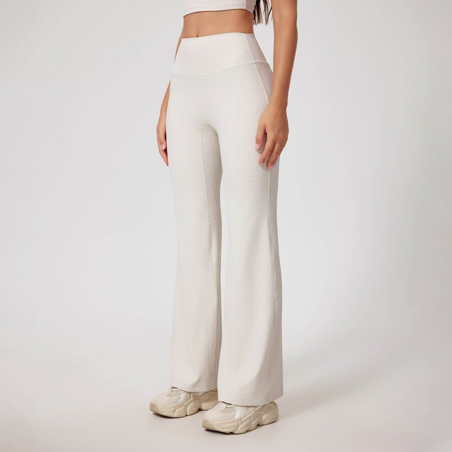 High Waist Micro Pull Fitness Trousers for Women - Breathable & Stylish - Buy Center