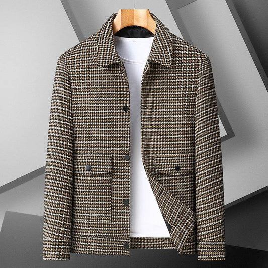 Casual Plus-Sized Loose Top Jacket - Stylish Men's Autumn Wear - Buy Center