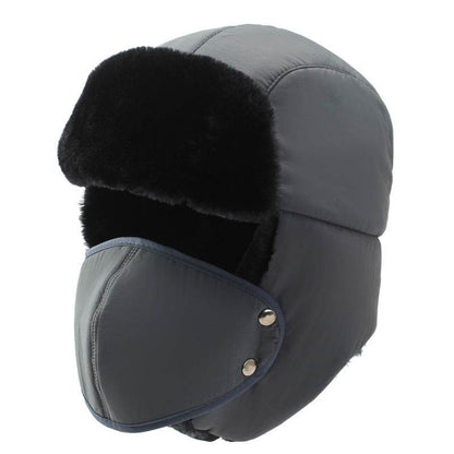 Winter Lei Feng Bomber Hat - Casual Cotton Style for Men & Women - Buy Center