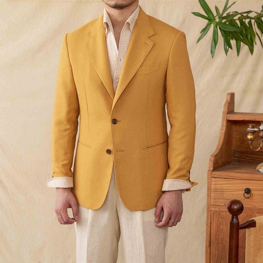 Casual Linen Half Lined Jacket for Men - Lightweight & Stylish Fit - Buy Center