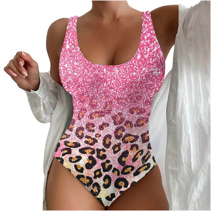 Women’s Seaside Beach Swimsuit - 3D Contrast Stylish One-Piece S-4XL - Buy Center