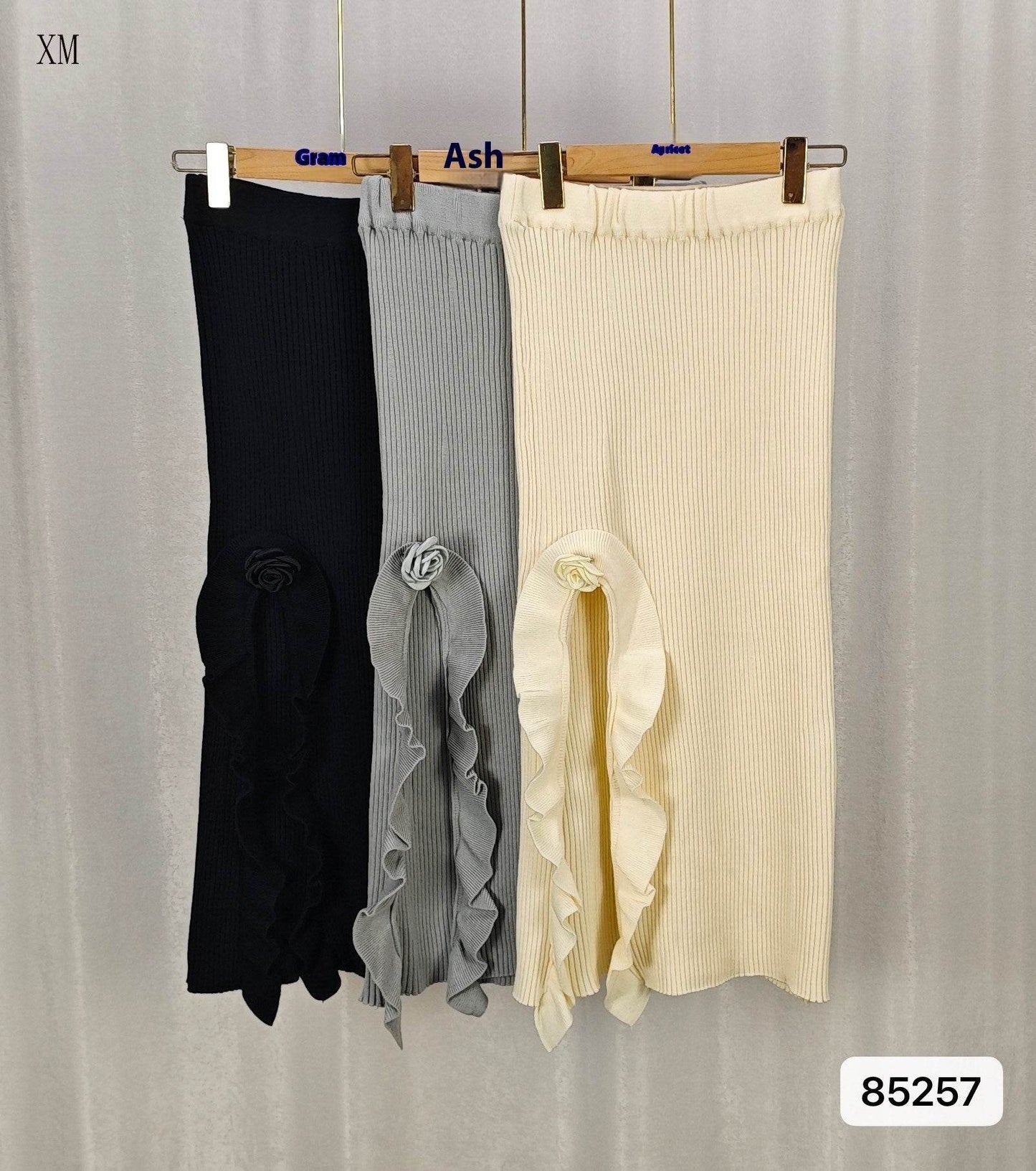 French Rose A-Line Skirt for Women - Stylish Geometric Design in Free Size - Buy Center